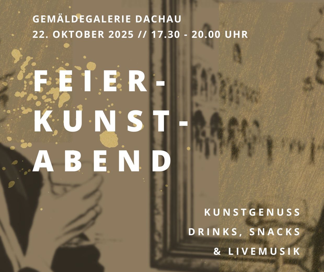 Feier-Kunst-Abend in der Gemäldegalerie