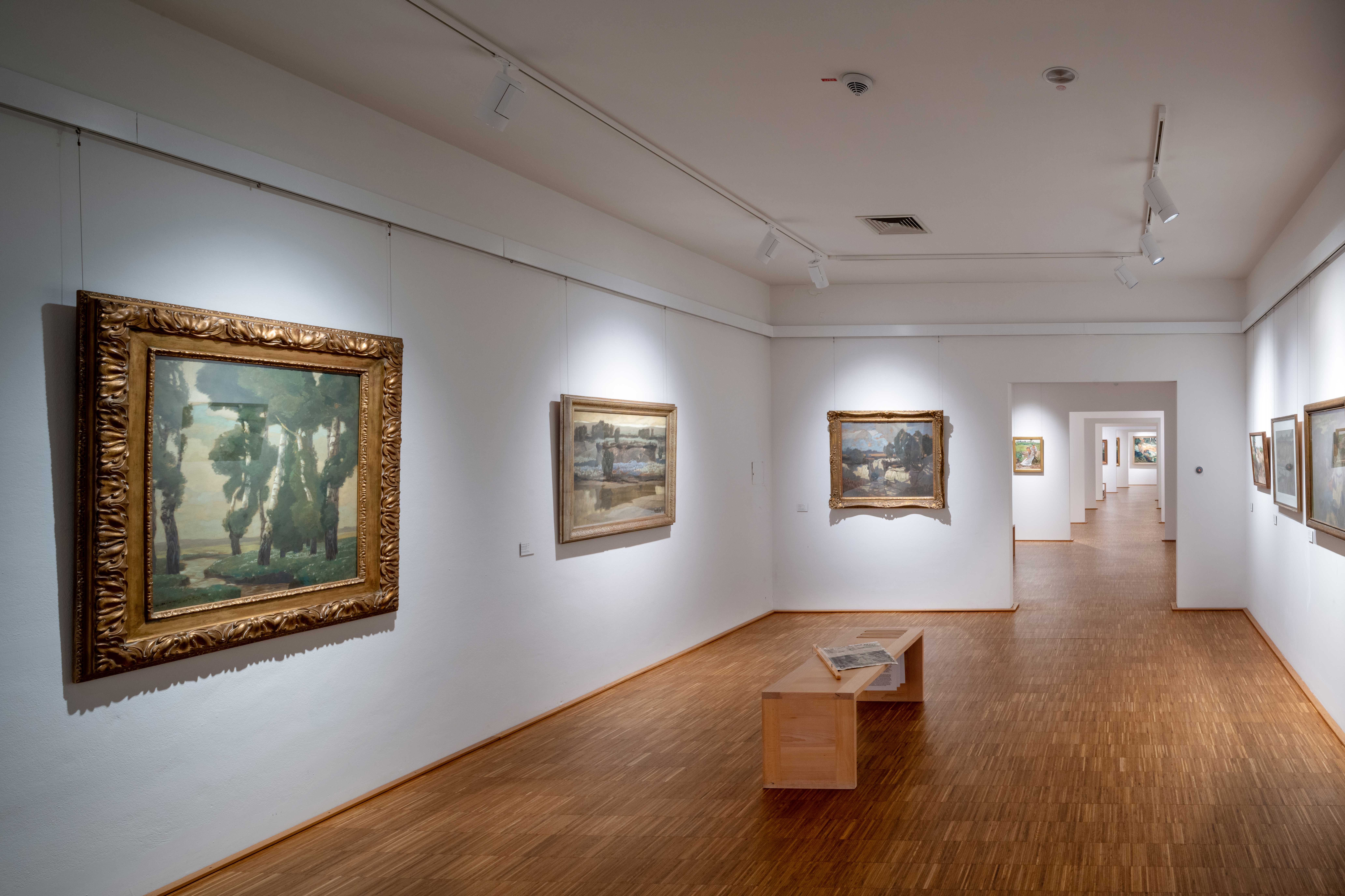 Raumflucht der Gemäldegalerie