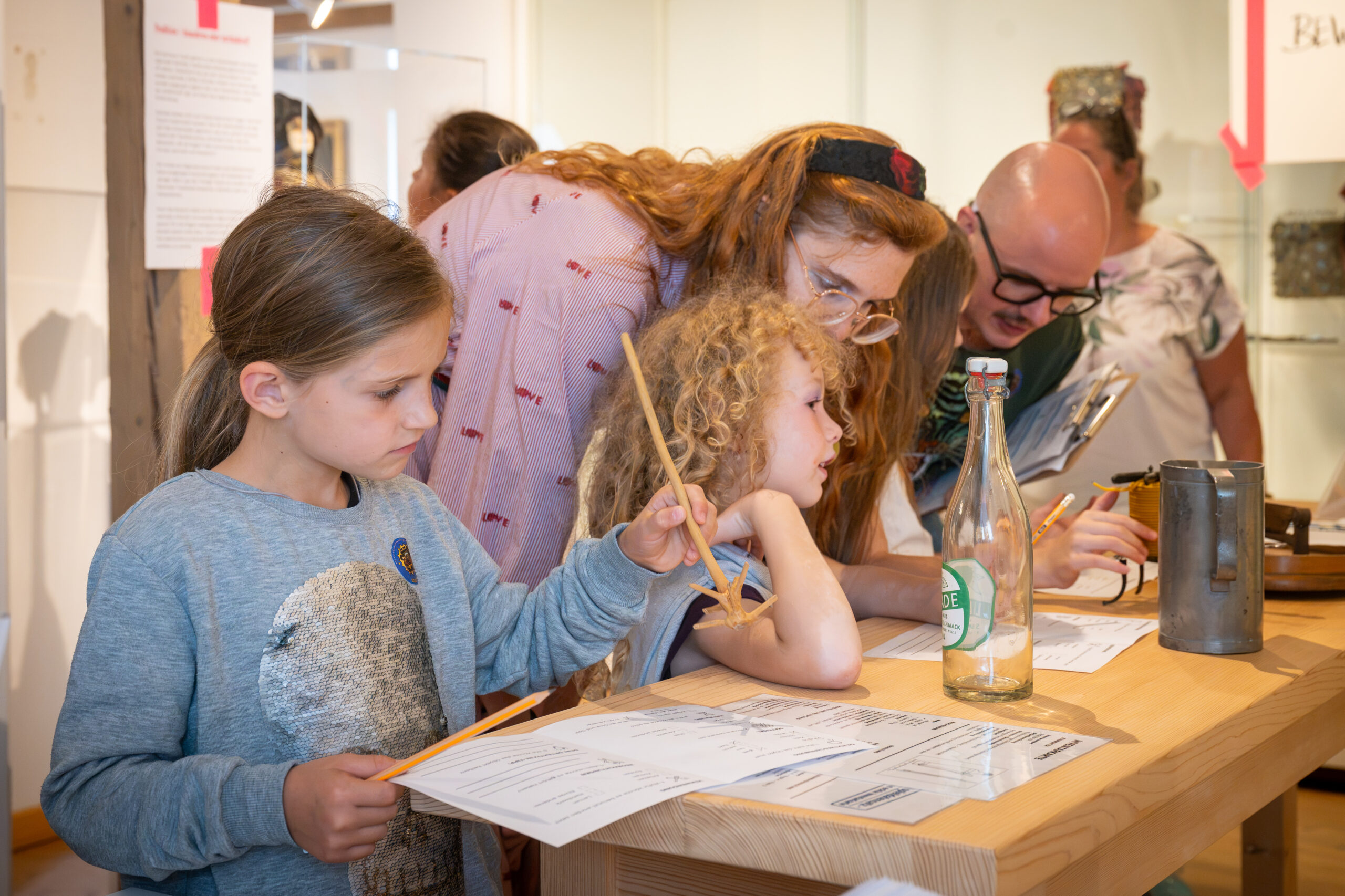 Familien im Museum
